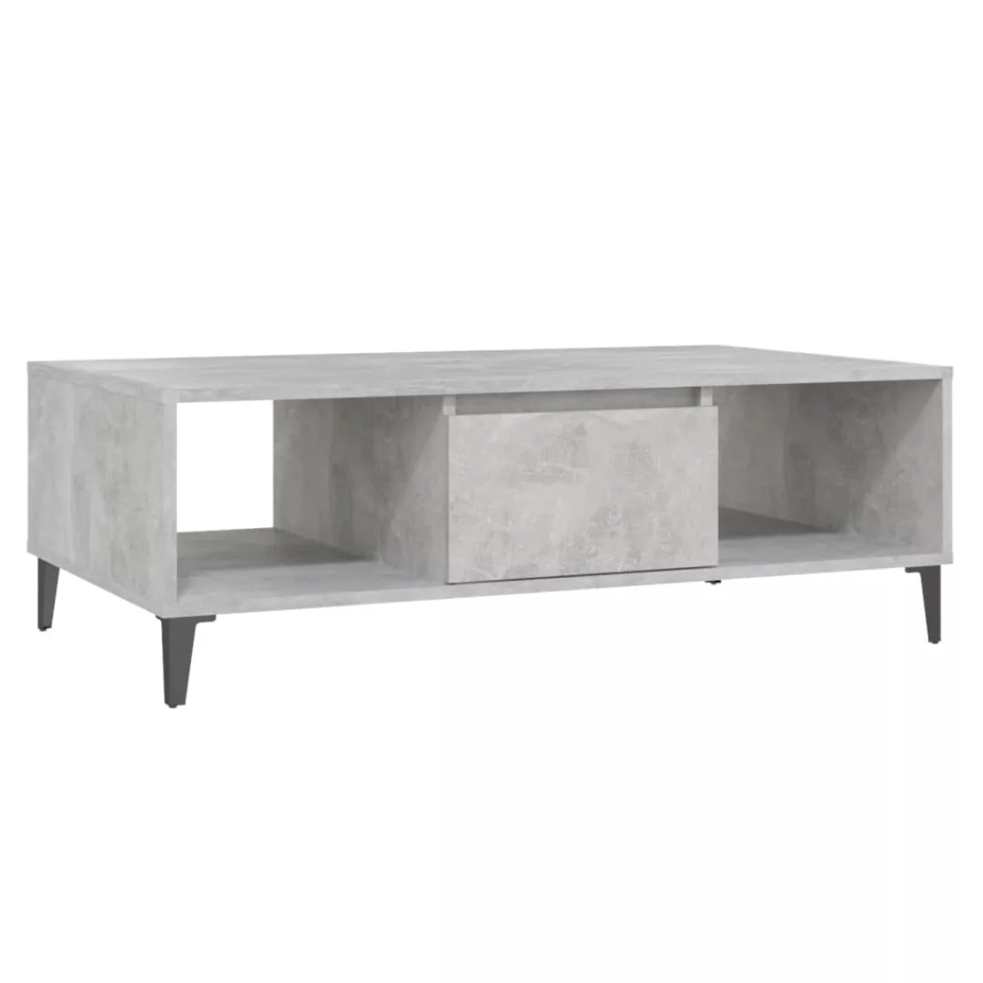 Couchtisch Betongrau 103,5x60x35 Cm Spanplatte günstig online kaufen