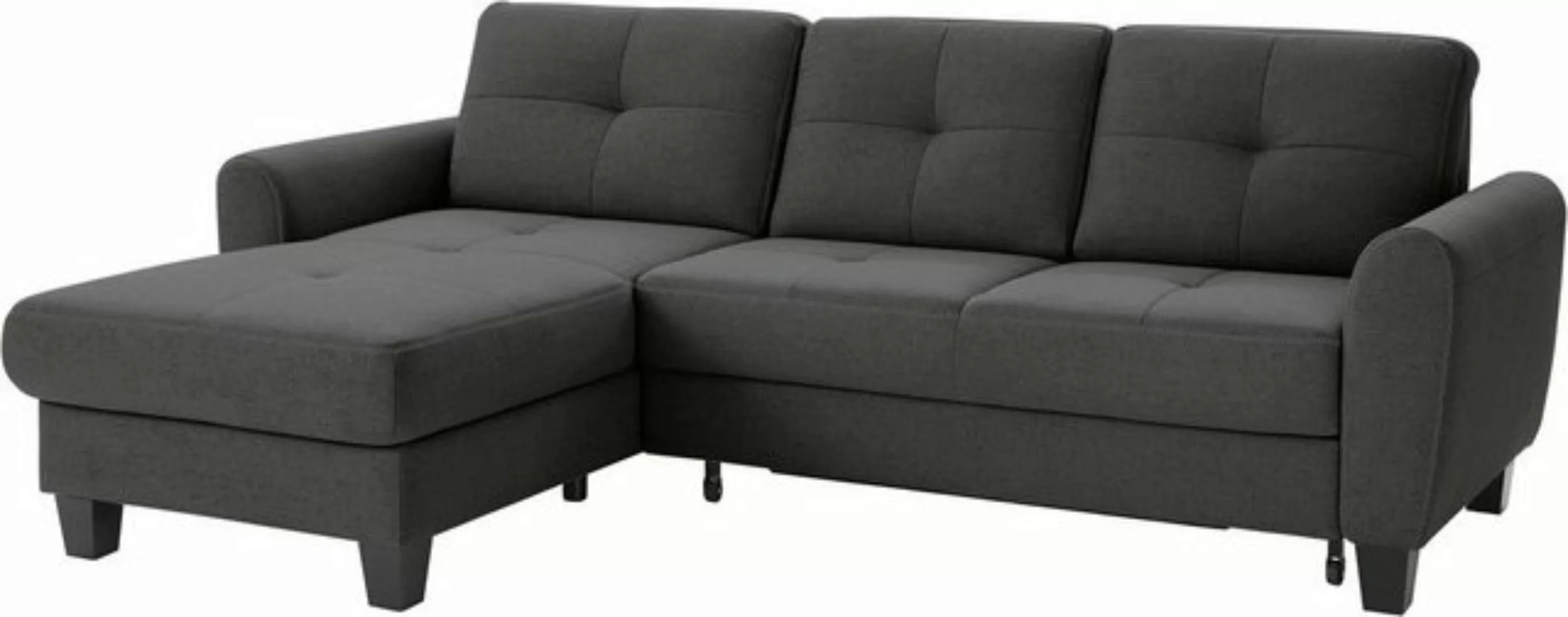 sit&more Ecksofa Varese L-Form, mit Federkern, wahlweise mit Bettfunktion u günstig online kaufen