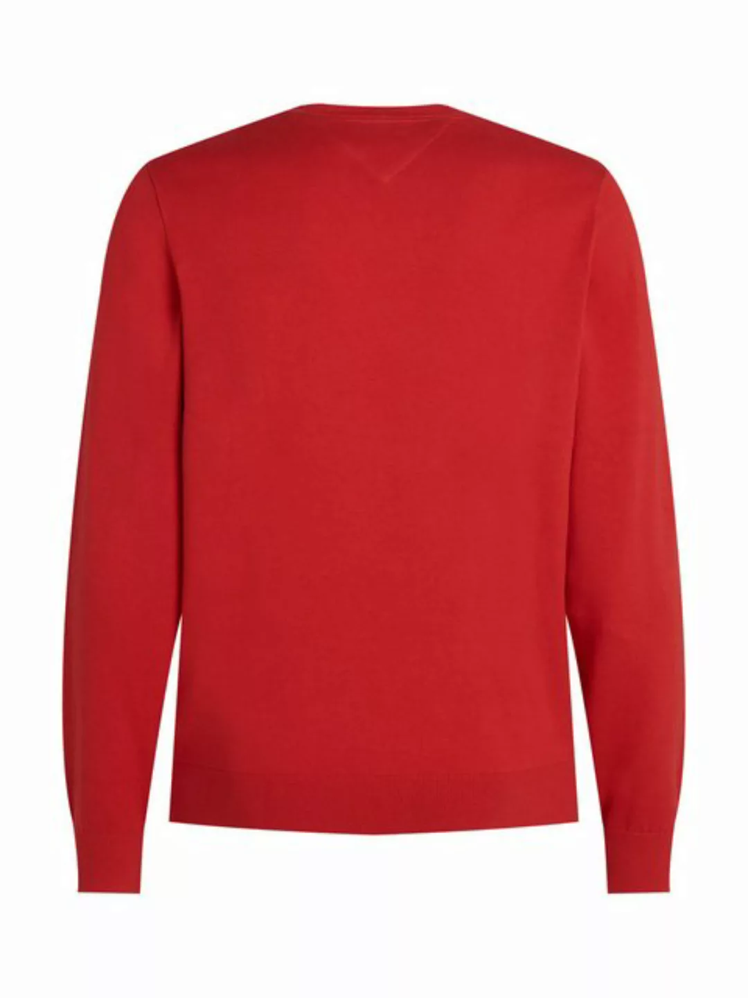 Tommy Hilfiger V-Ausschnitt-Pullover CLASSIC COTTON V NECK günstig online kaufen