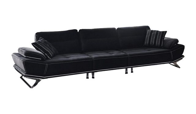 JVmoebel Sofa Modern Schwarz Farbe 3-Sitzer Sofa Komfort und Stil in einem günstig online kaufen