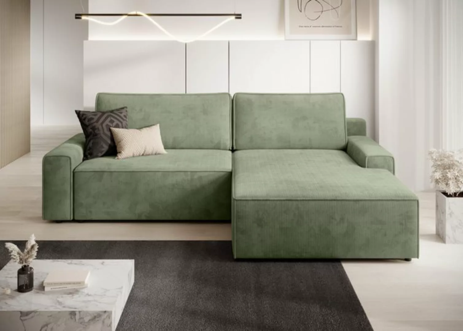 TRENDMANUFAKTUR Ecksofa Challenge, Schlafsofa mit Bettkasten, Couch in L-Fo günstig online kaufen