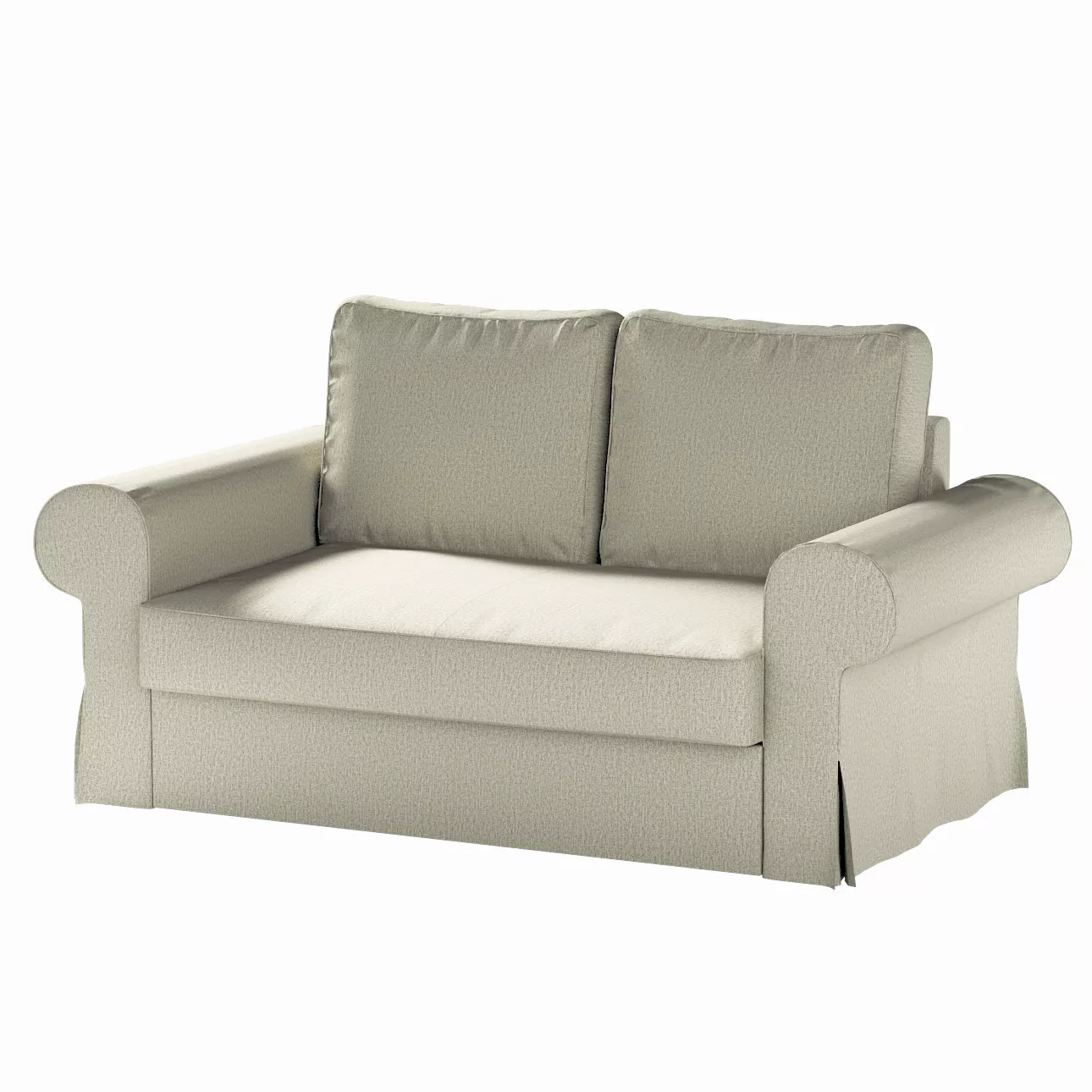 Bezug für Backabro 2-Sitzer Sofa ausklappbar, beige, Bezug für Backabro 2-S günstig online kaufen