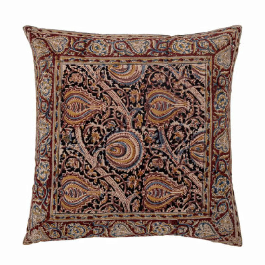 Kissen Nill textil rot / 40 x 40 cm - Bloomingville - Rot günstig online kaufen