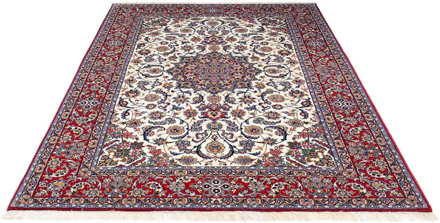 morgenland Orientteppich »Perser - Isfahan - Premium - 231 x 158 cm - rot«, günstig online kaufen