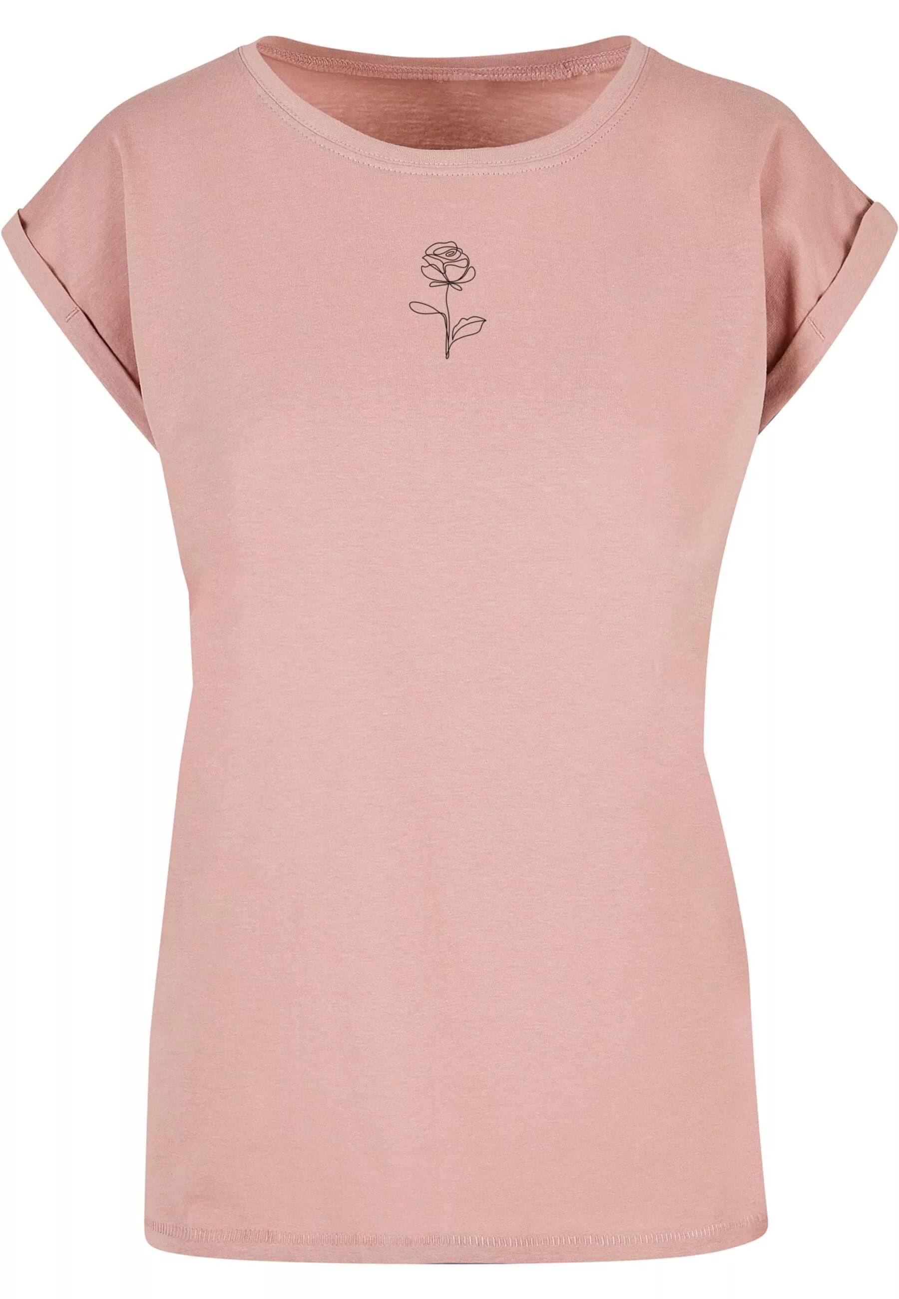 Merchcode T-Shirt "Merchcode Damen Ladies Spring - Rose T-Shirt" günstig online kaufen