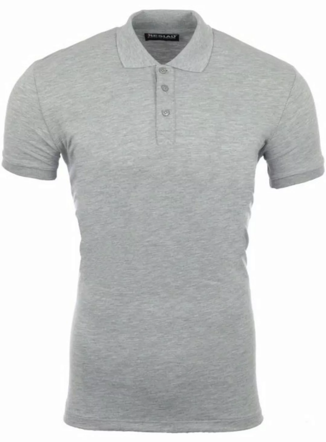 Reslad Poloshirt Reslad Poloshirt Herren Basic Slim Fit Kurzarm Pique Polo- günstig online kaufen