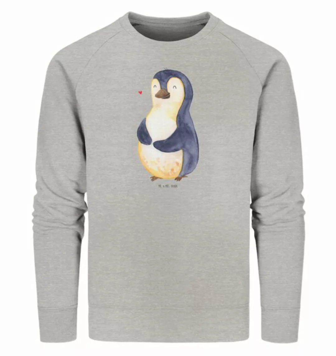 Mr. & Mrs. Panda Longpullover Größe XL Pinguin Diät - Heather Grey - Gesche günstig online kaufen