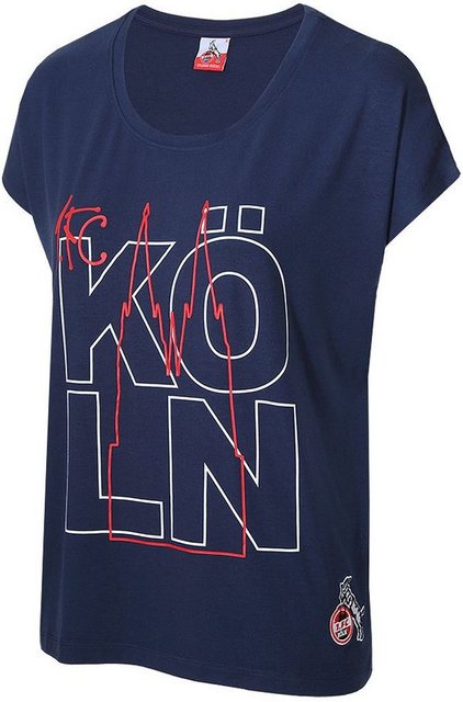 1. FC Köln T-Shirt T-Shirt Kölner Weg günstig online kaufen