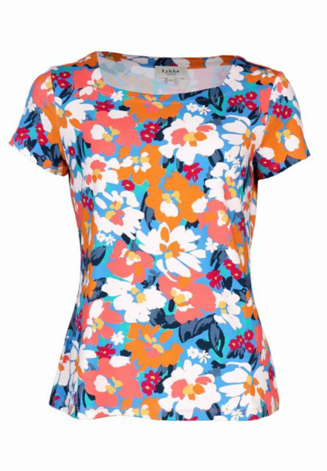 Lykka du Nord T-Shirt Tal summer bouquet günstig online kaufen