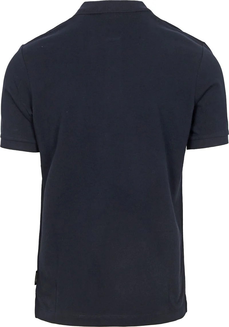 Scotch And Soda Core Piqué Poloshirt Navy - Größe L günstig online kaufen