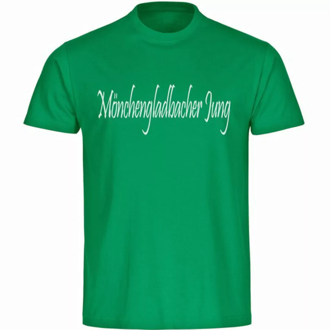 multifanshop T-Shirt Herren Mönchengladbach - Mönchengladbacher Jung - Männ günstig online kaufen