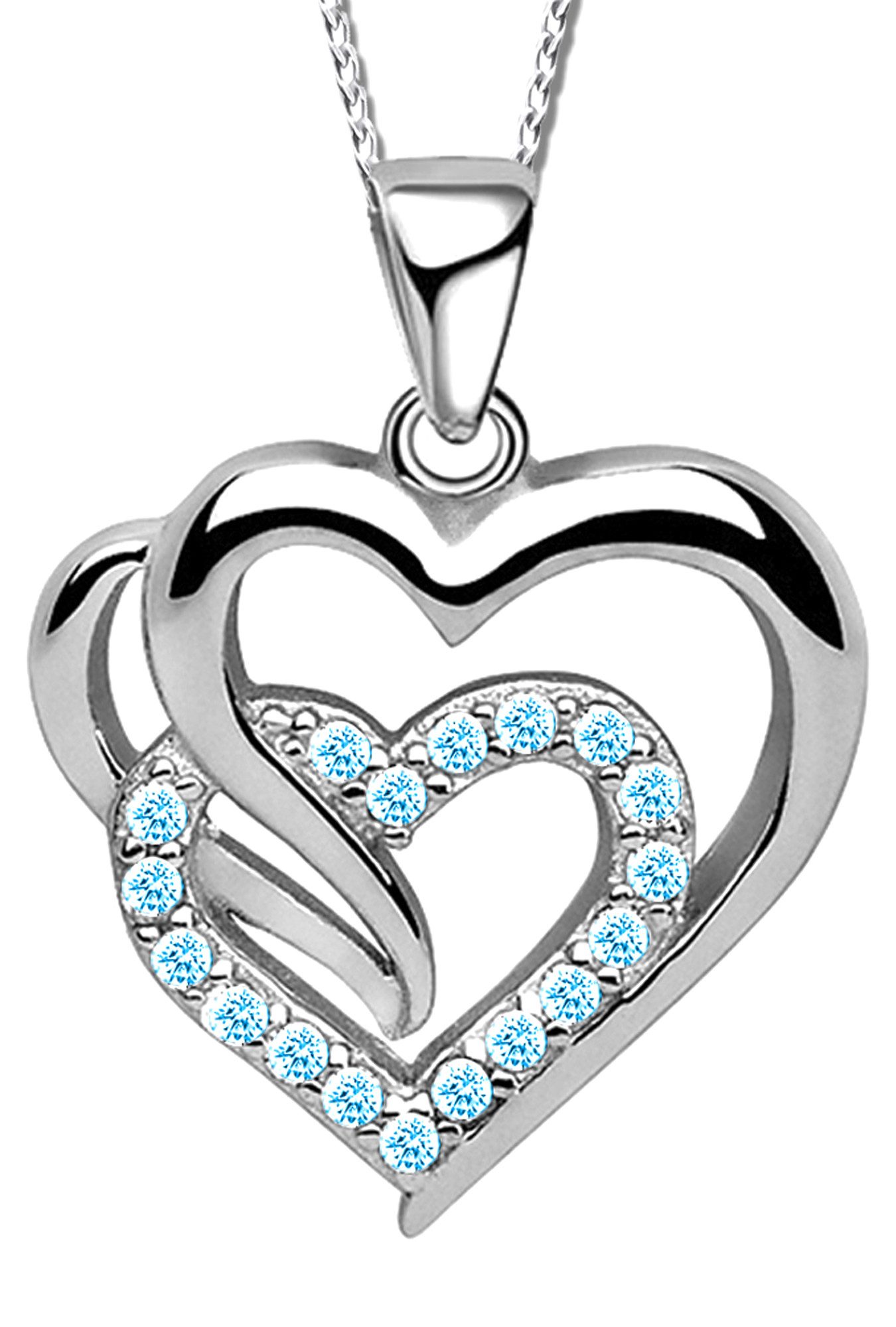 Limana Herzkette echt 925 Sterling Silber günstig online kaufen