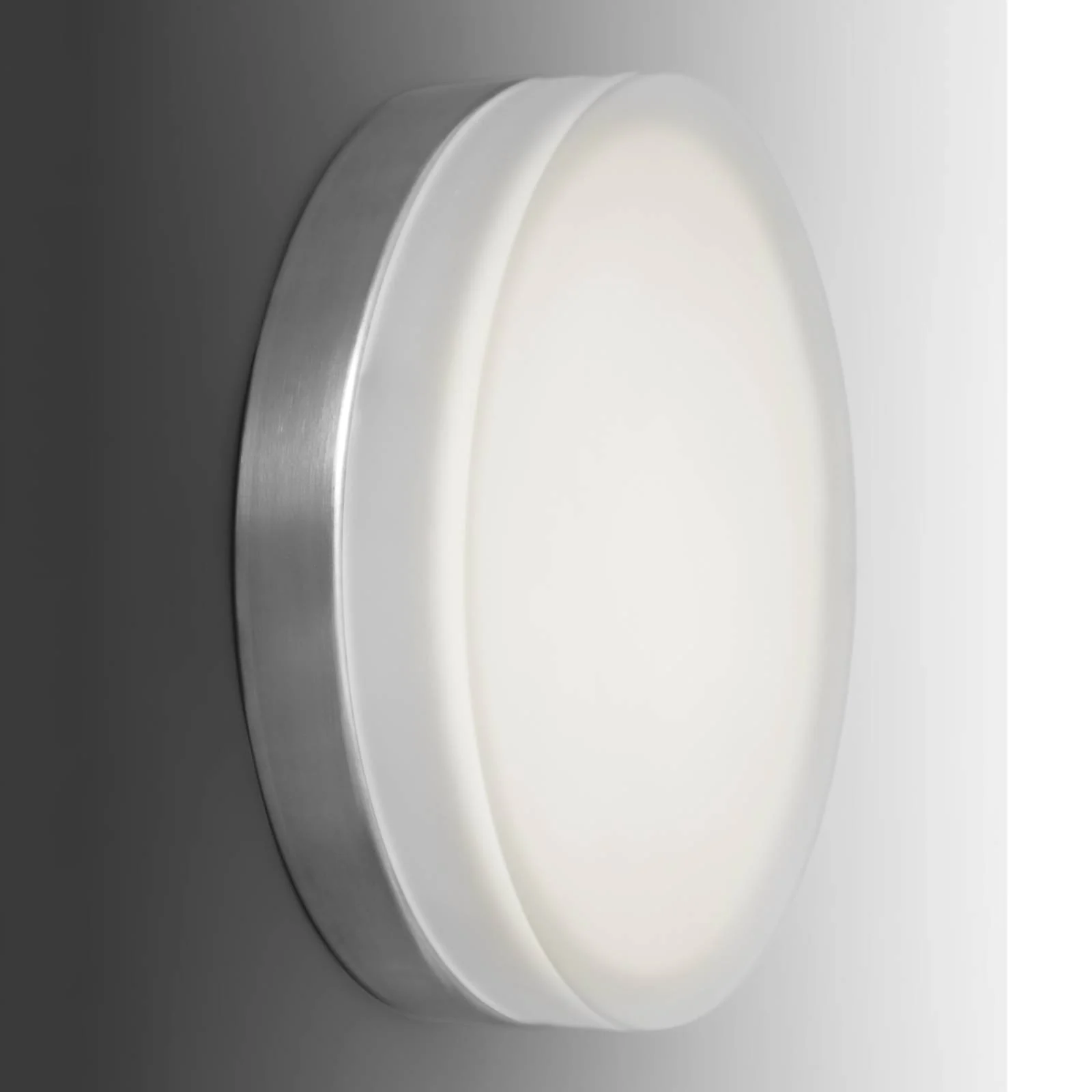 Schlichte, runde LED-Wandleuchte Briq 01, 3.000 K günstig online kaufen