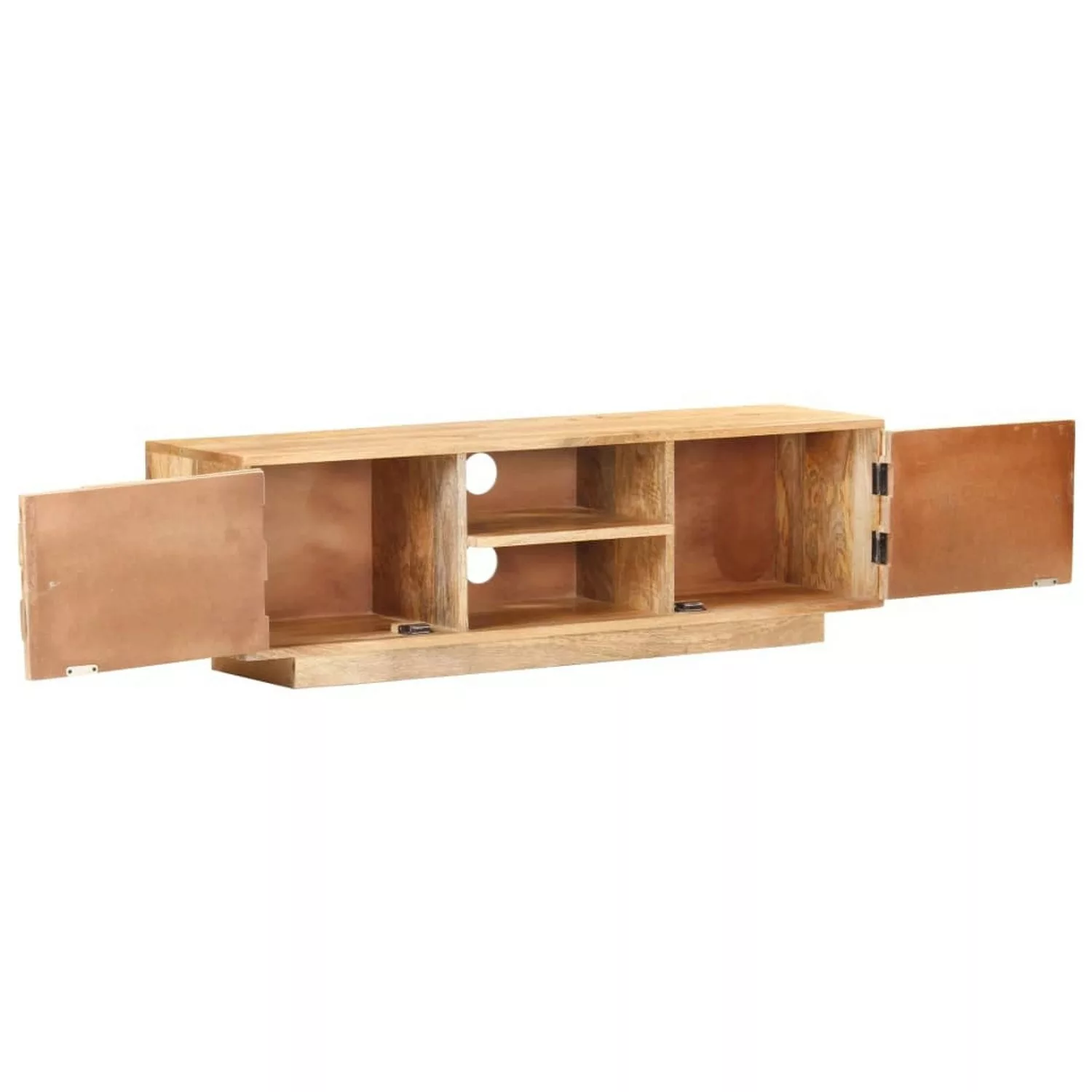 Tv-schrank 116x30x35 Cm Mango Massivholz günstig online kaufen