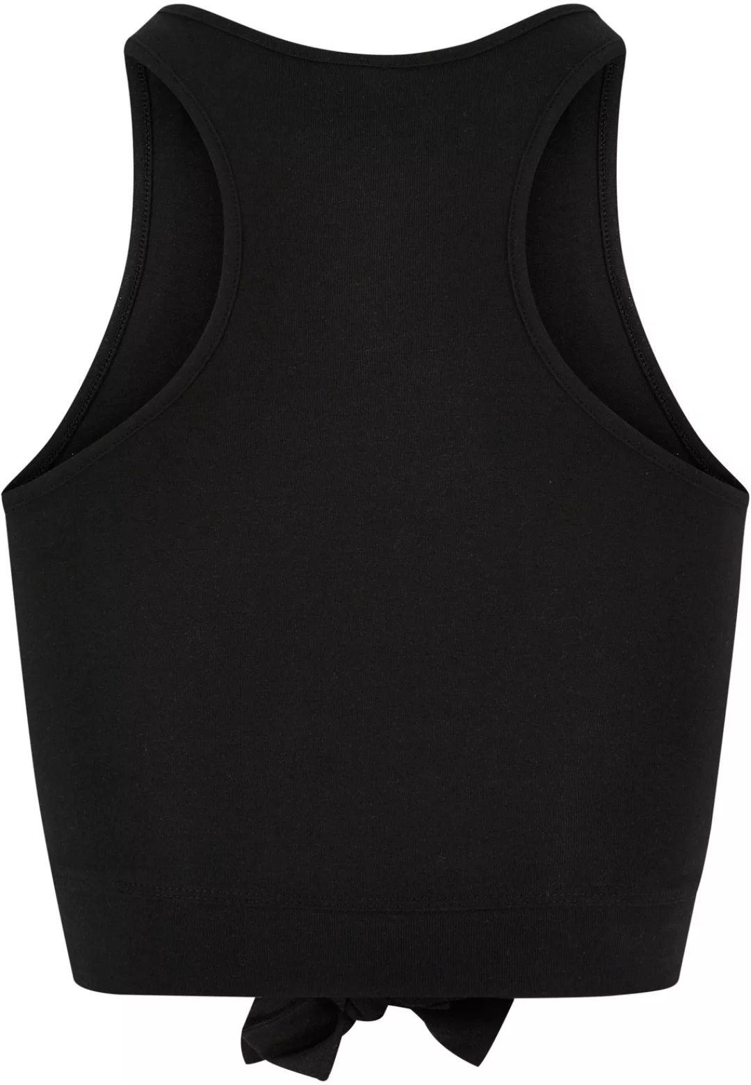 URBAN CLASSICS Muskelshirt "Urban Classics Damen Ladies Cropped Knot Top", günstig online kaufen