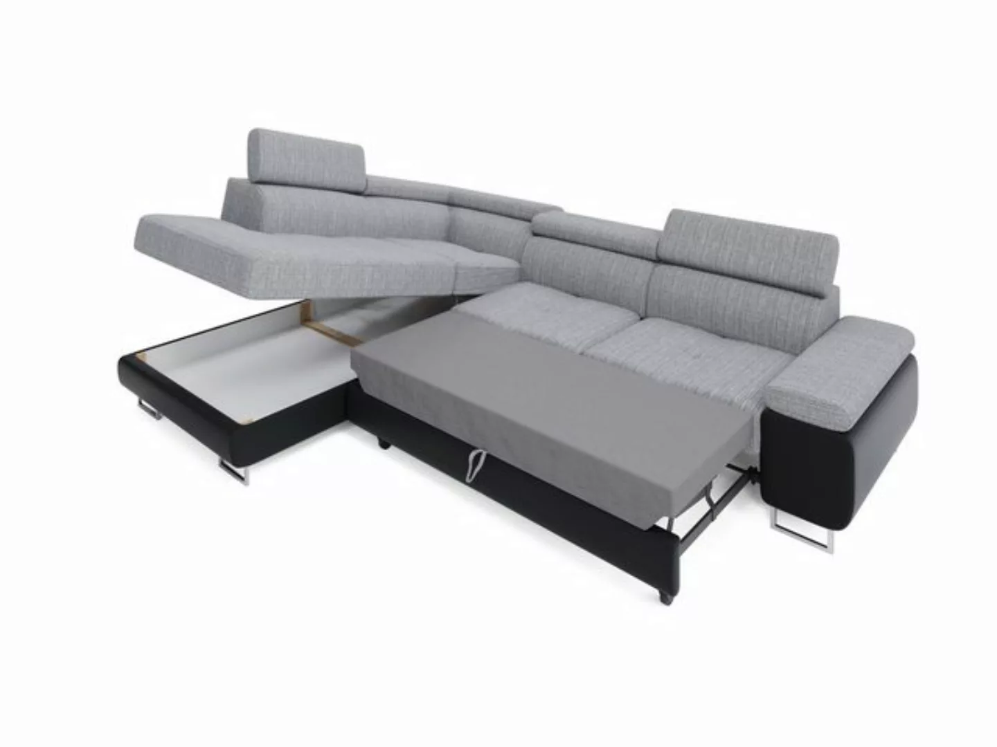 ALTDECOR Ecksofa ANT-L, Couch mit Schlaffunktion, Wohnzimmer - Wohnlandscha günstig online kaufen