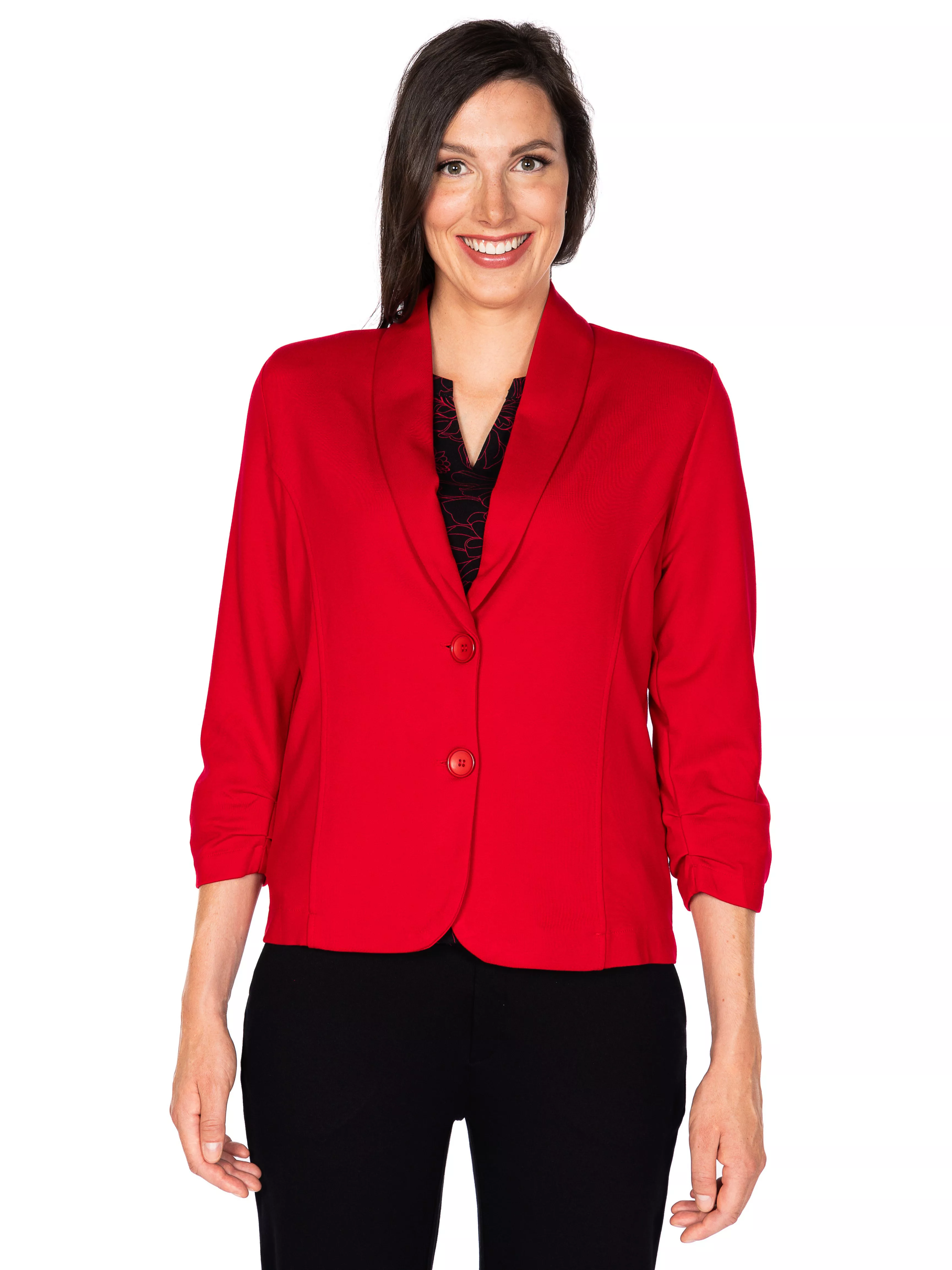 einfach Schön Blazer Scarlett rot günstig online kaufen