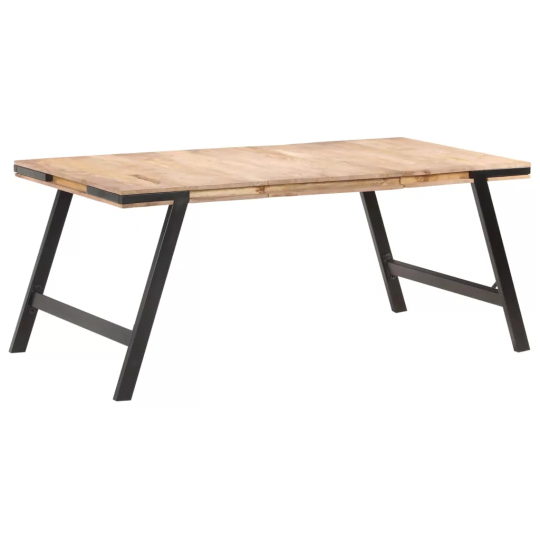 Esstisch 180x90x76 Cm Massivholz Mango günstig online kaufen