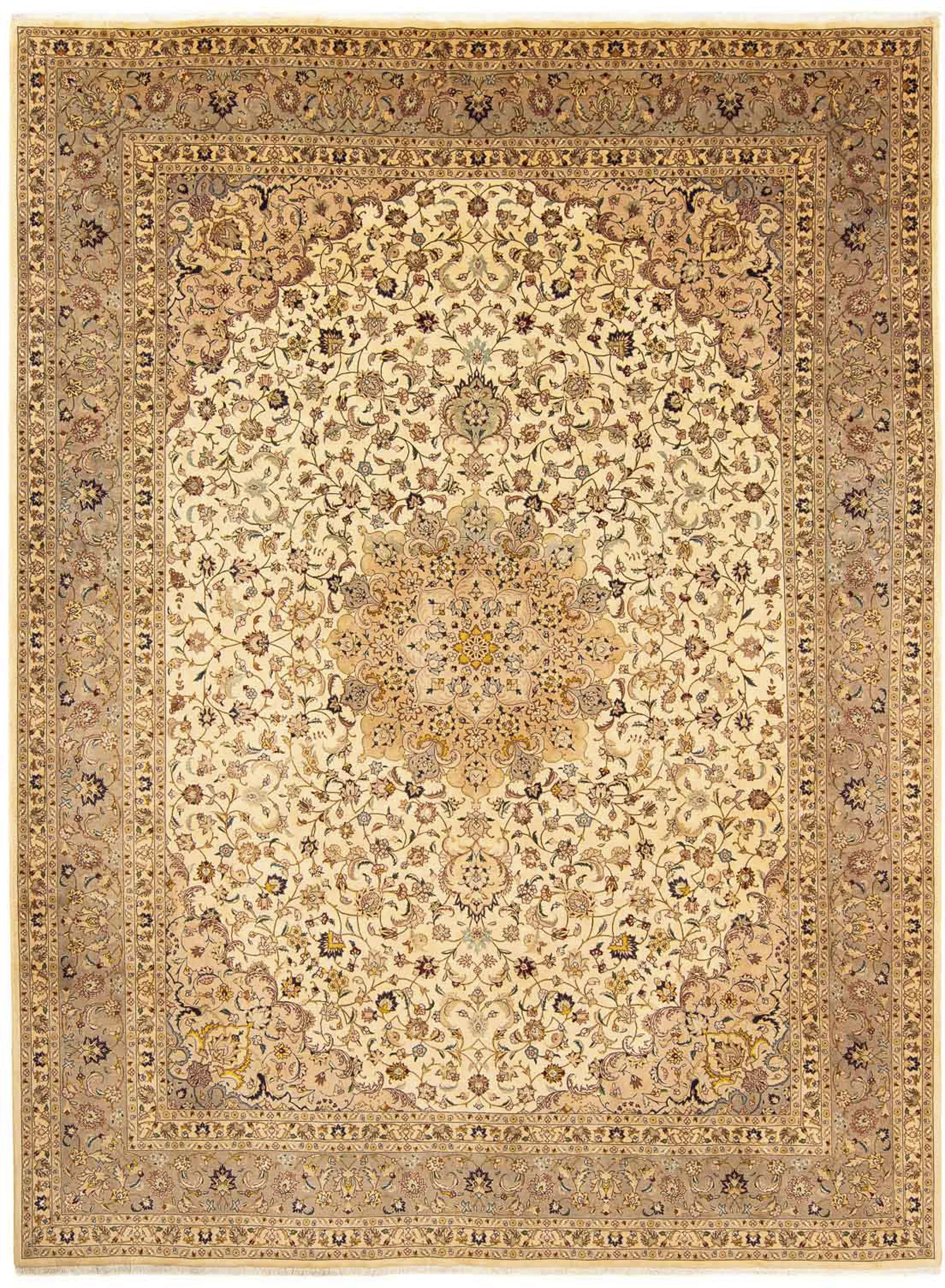 morgenland Orientteppich »Perser - Täbriz - 377 x 298 cm - hellbraun«, rech günstig online kaufen