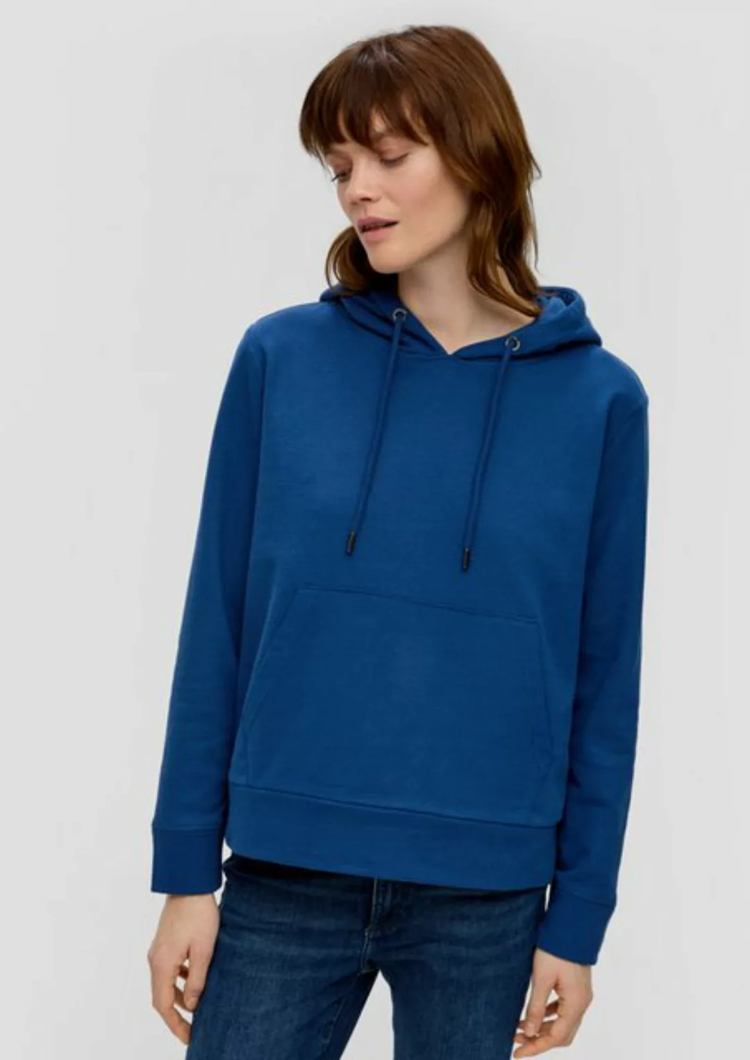 s.Oliver Sweatshirt Kapuzensweatshirt aus Baumwollmix günstig online kaufen