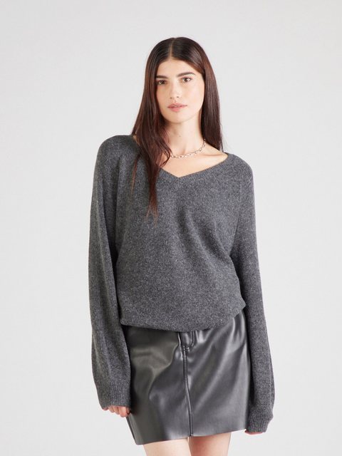 Vero Moda V-Ausschnitt-Pullover VMLEAF (1-tlg) Plain/ohne Details günstig online kaufen