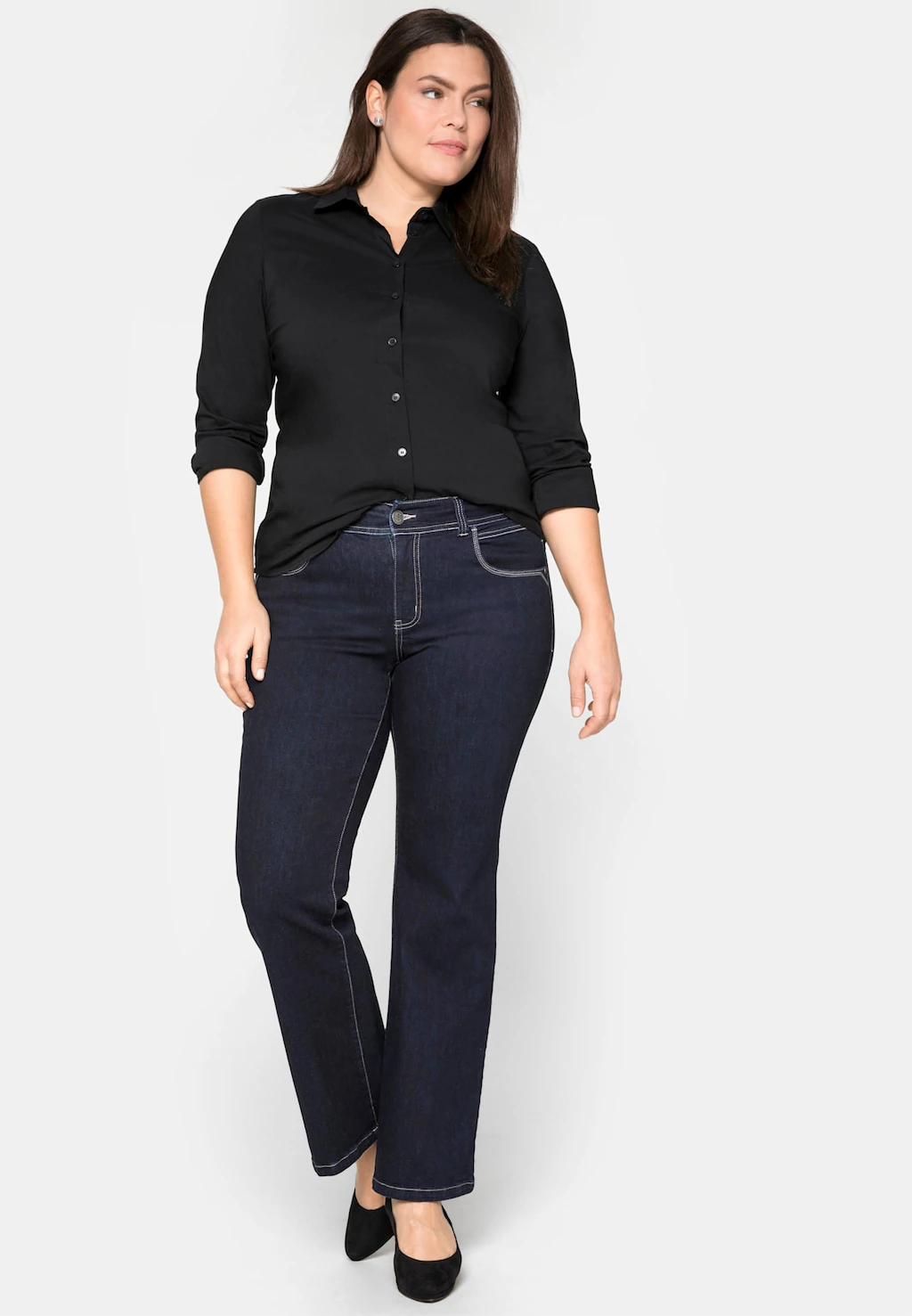 Sheego Hemdbluse günstig online kaufen