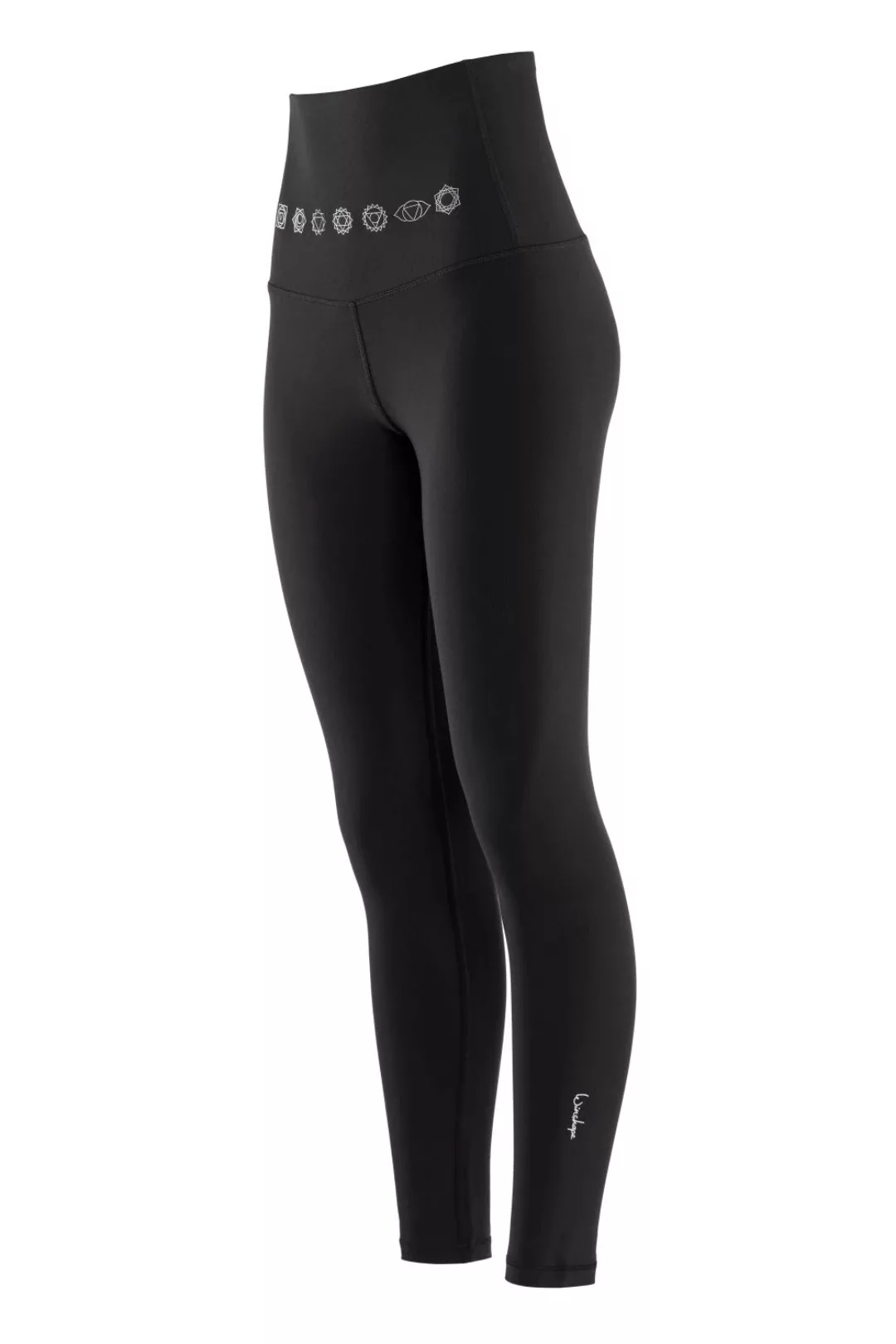 Winshape Leggings "HWL112C-silberne 7 Chakras", Bauch-Weg-Effekt durch High günstig online kaufen