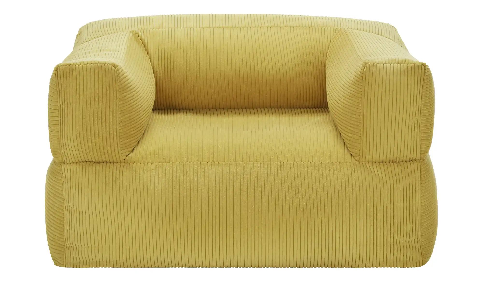 Sitzsack  Chair ¦ gelb ¦ Maße (cm): B: 76 H: 75 T: 90 Polstermöbel > Hocker günstig online kaufen