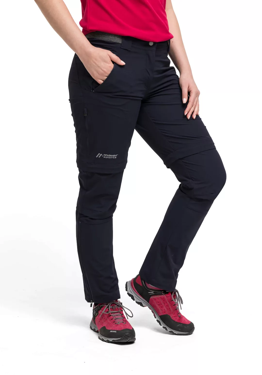 Maier Sports Outdoorhose Maier Sports W Norit Zip 2.0 Damen Hose günstig online kaufen