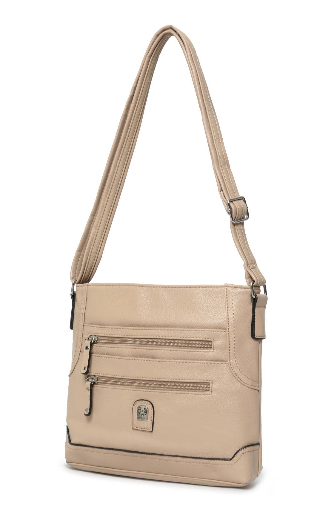 ITALYSHOP24 Schultertasche Damen Tasche Umhängetasche CrossBody günstig online kaufen