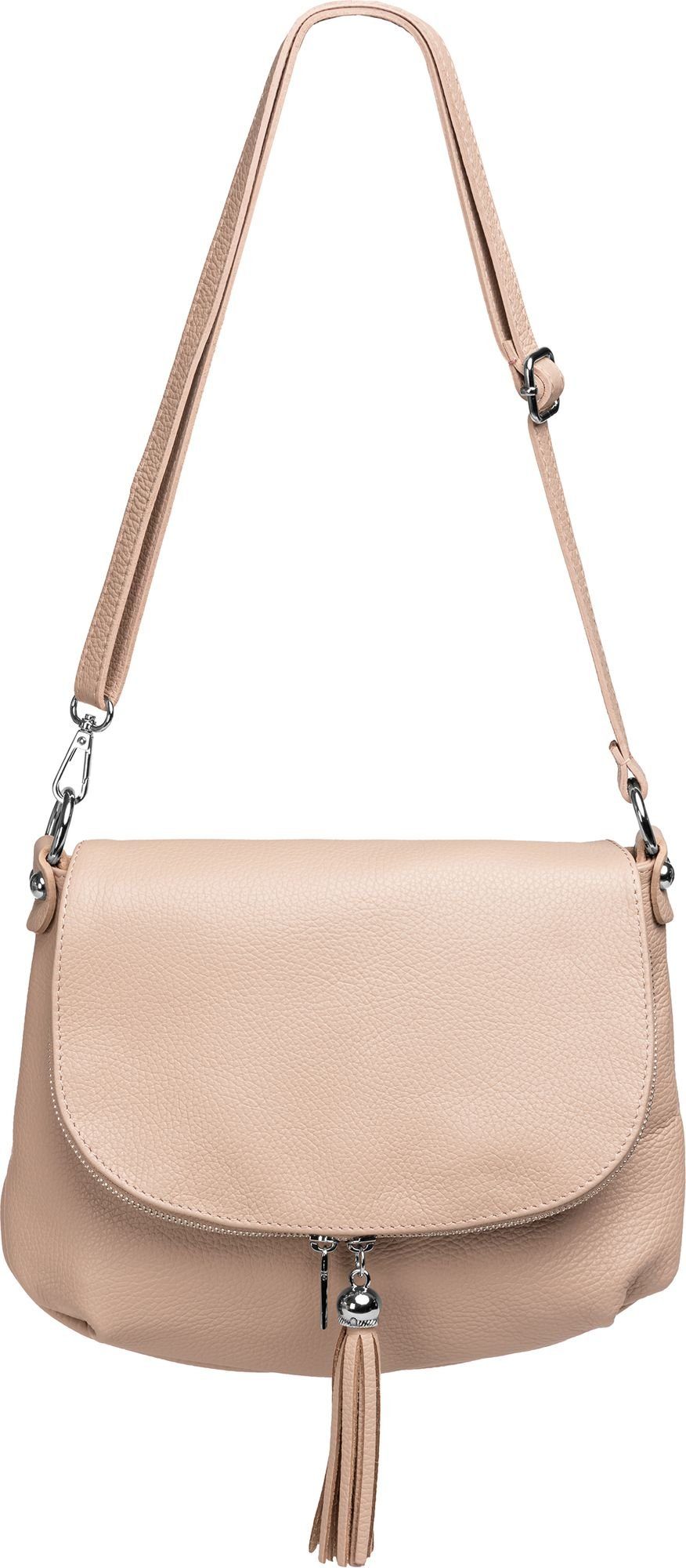 Caspar Umhängetasche Klassische Damen Leder Handtasche günstig online kaufen