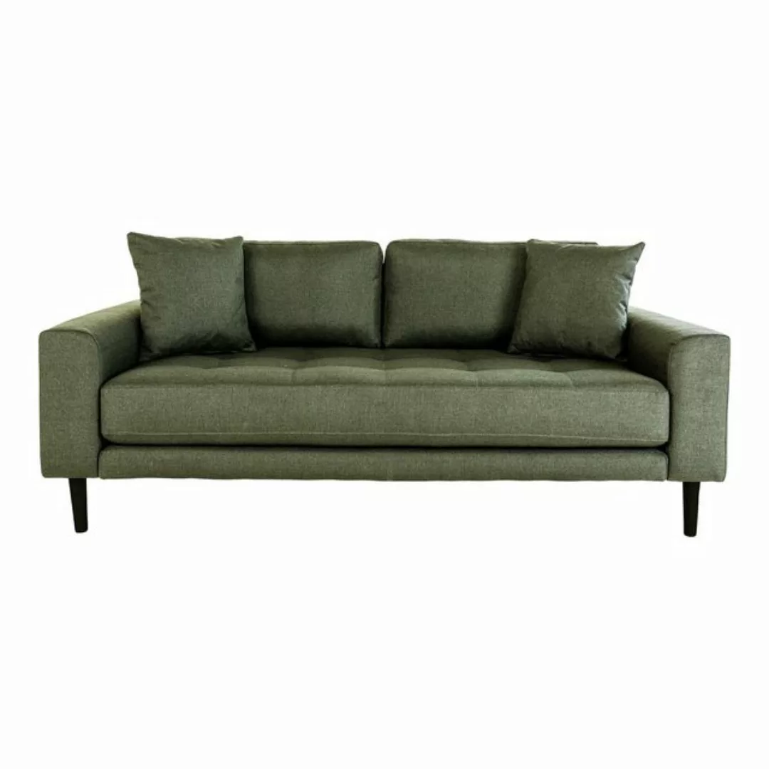 House Nordic 2,5-Sitzer in Olivgrün, Stoff - 180x76x93cm (BxHxT) günstig online kaufen