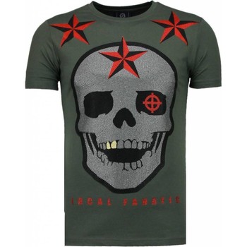 Local Fanatic  T-Shirt Rough Player Skull Strass günstig online kaufen