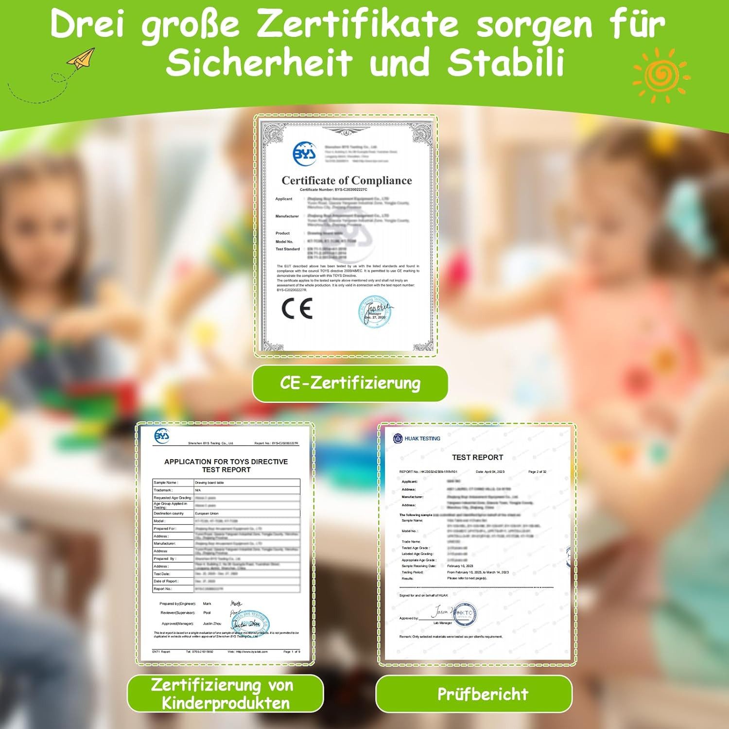TLGREEN Kindersitzgruppe Kindertisch mit Stühlen, (7-tlg), günstig online kaufen