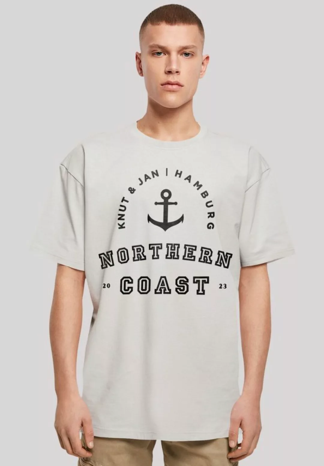 F4NT4STIC T-Shirt "Northern Coast Nordsee Knut & Jan Hamburg", Print günstig online kaufen