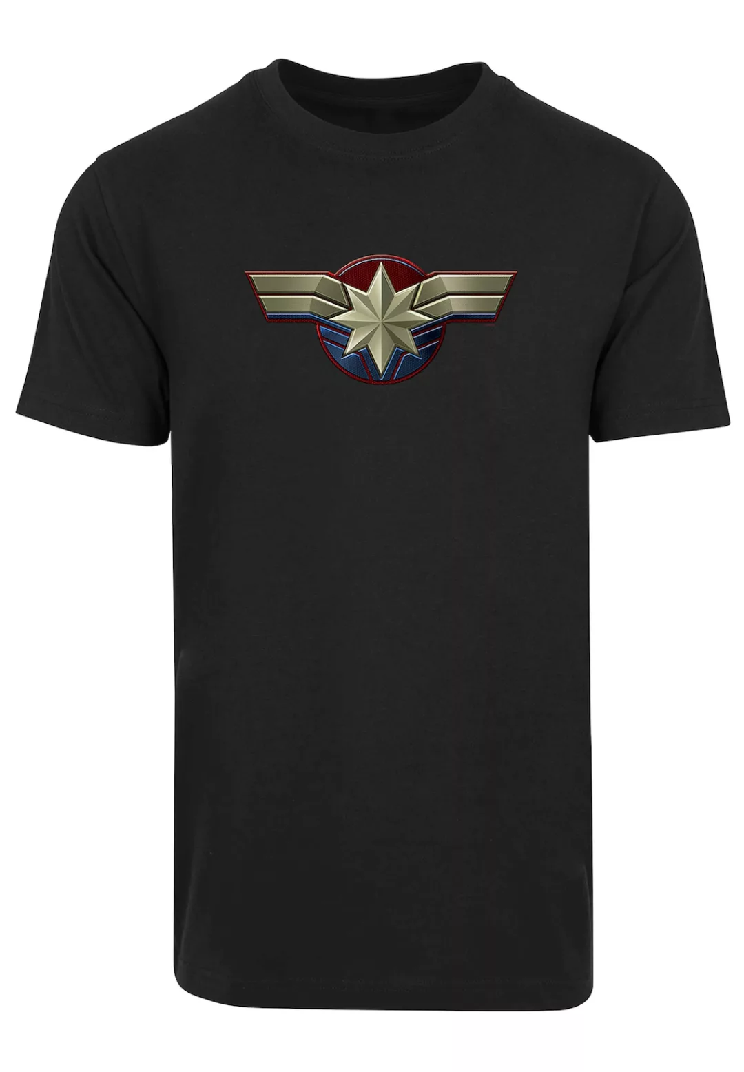 F4NT4STIC T-Shirt "Marvel Captain Marvel Chest Emblem", Print günstig online kaufen