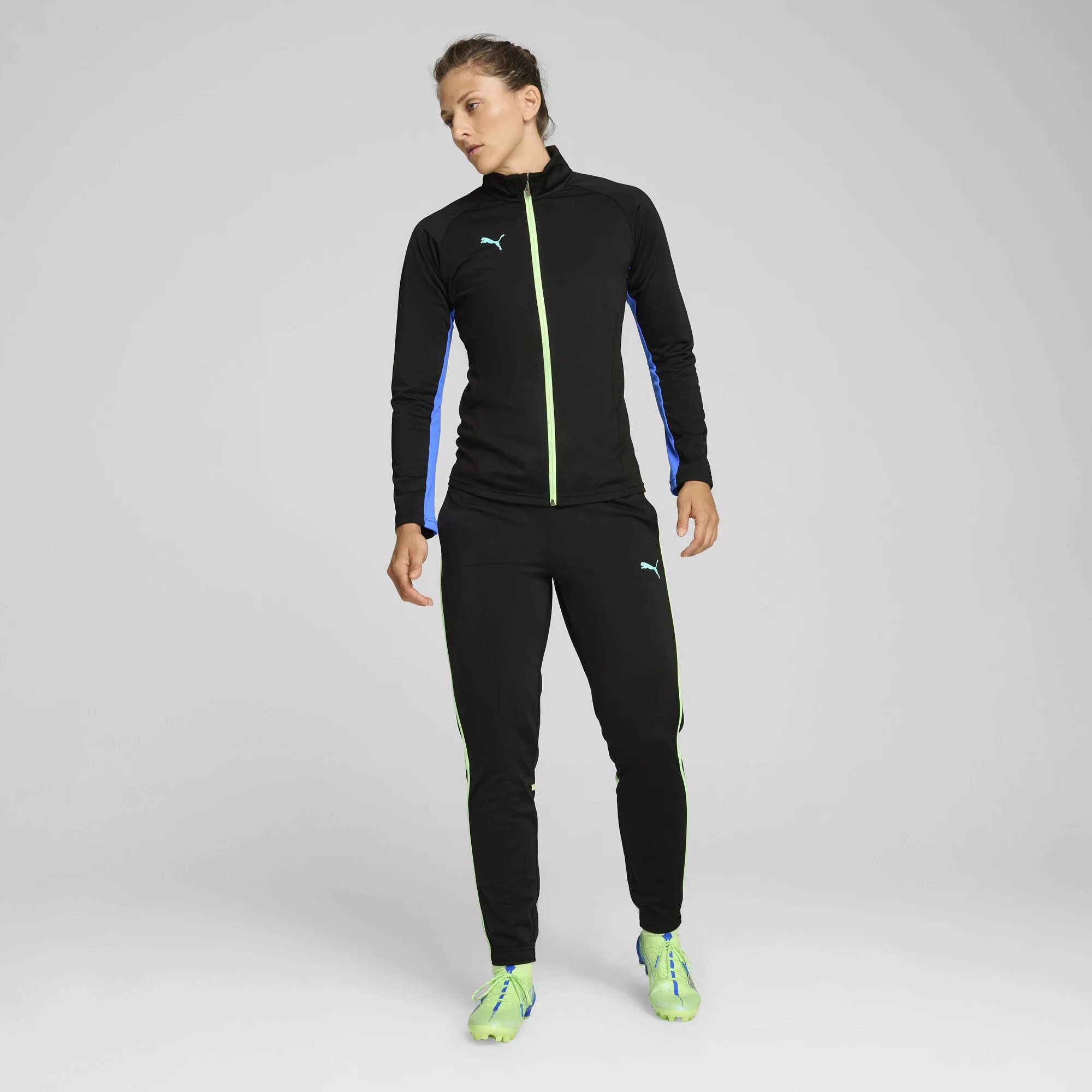 PUMA Trainingsanzug "individualBLAZE Trainingsanzug Damen" günstig online kaufen