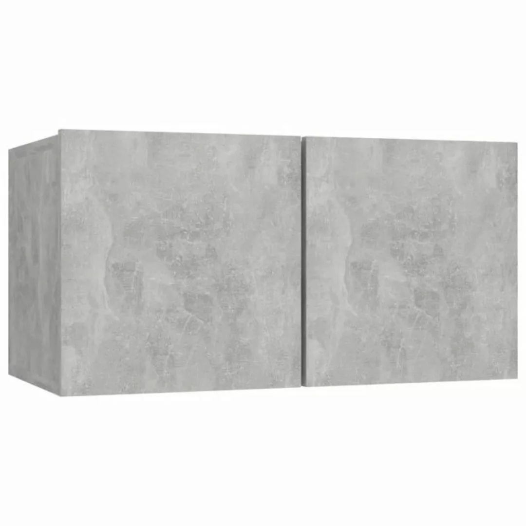 furnicato TV-Schrank TV-Hängeschrank Betongrau 60x30x30 cm günstig online kaufen