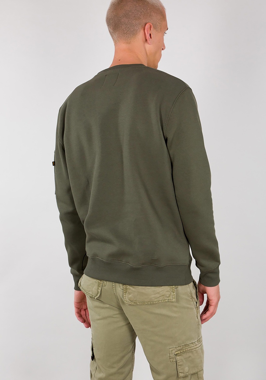 Alpha Industries Sweater "ALPHA INDUSTRIES Men - Sweatshirts 3D Logo Sweate günstig online kaufen