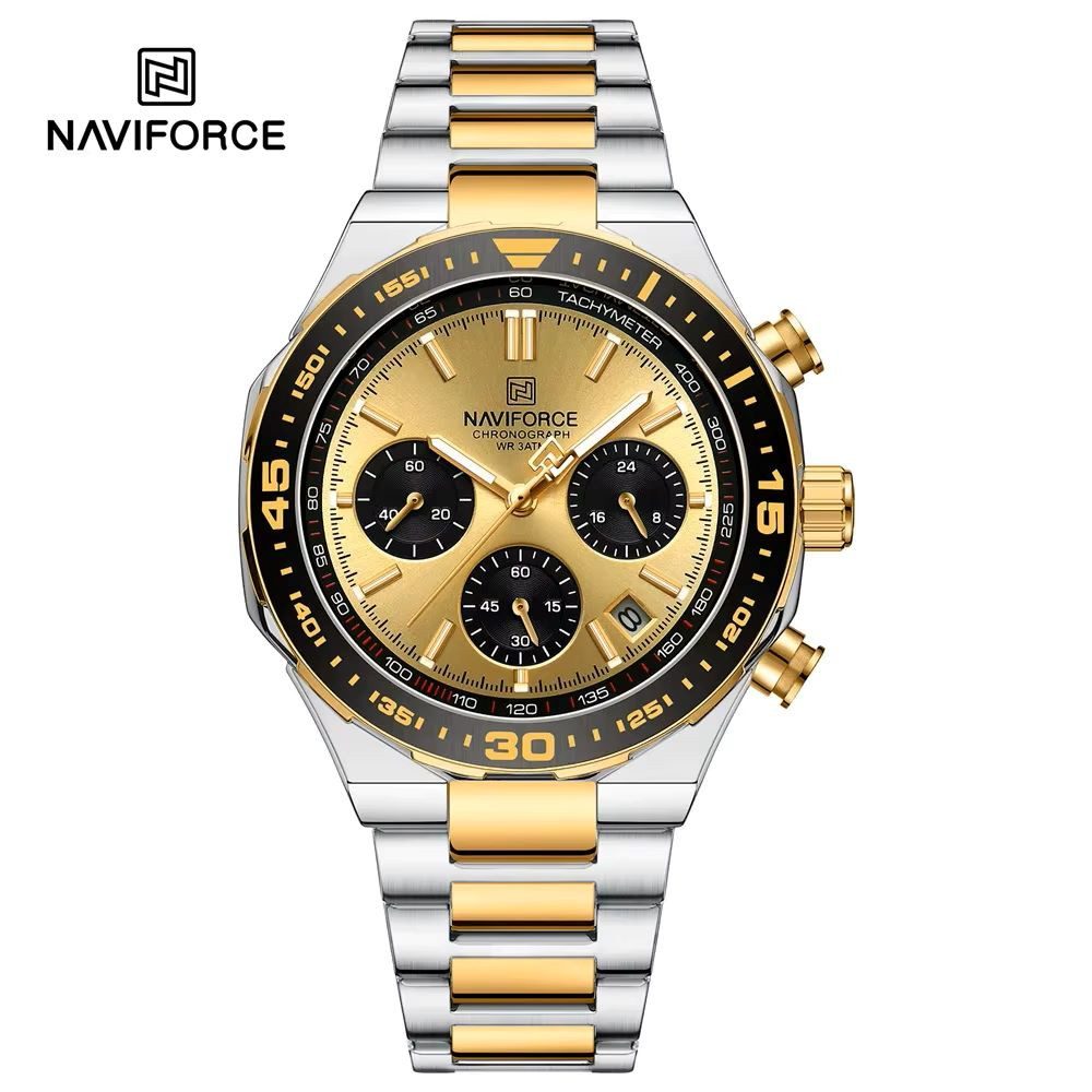Tidy Quarzuhr NF 8049 Herrenuhr Bicolor günstig online kaufen
