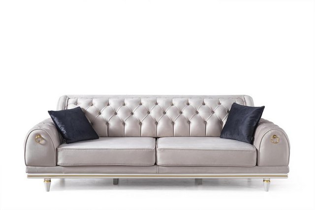 Xlmoebel Sofa Chesterfield Sofa Couch 230cm - Möbel für das Wohnzimmer -, H günstig online kaufen