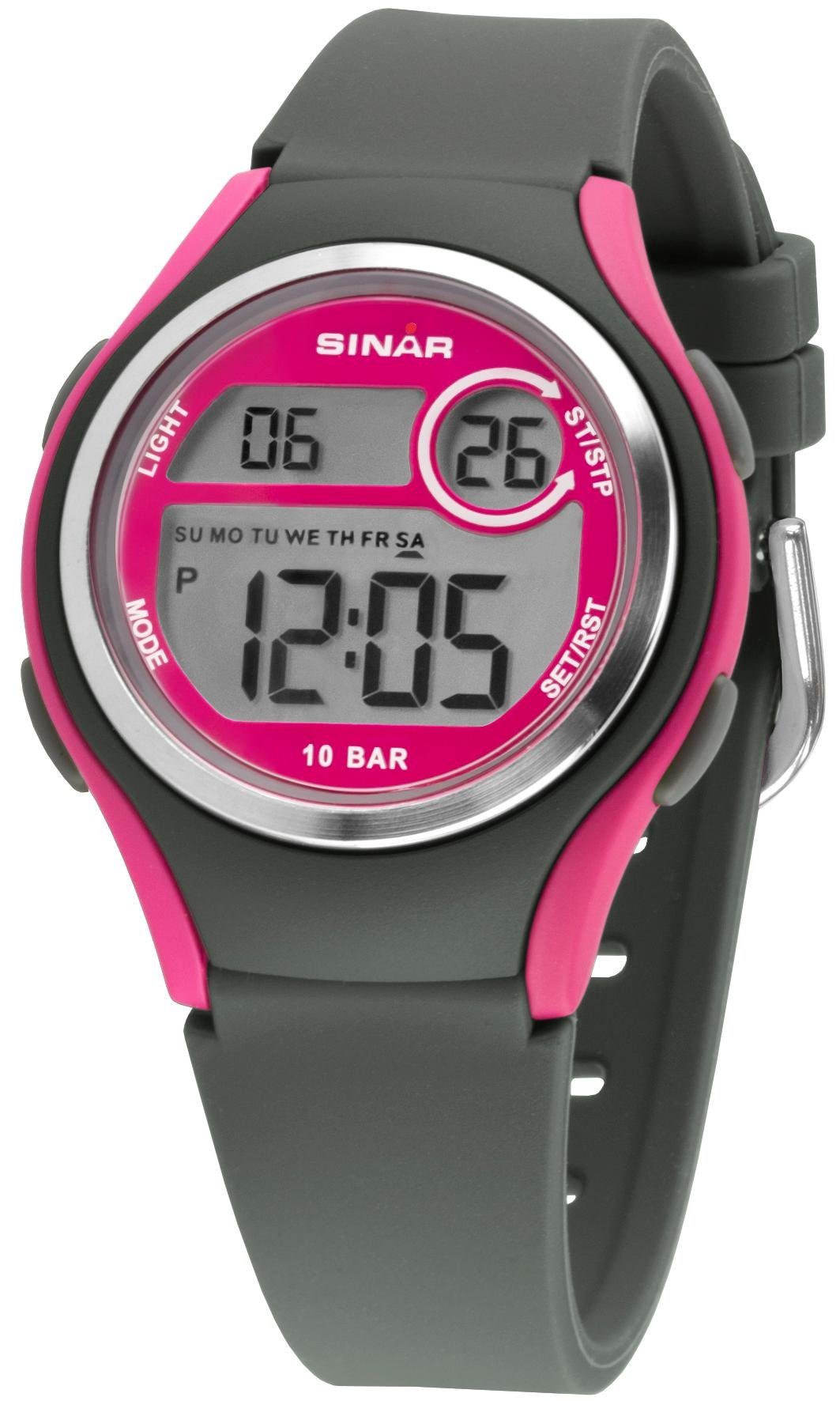 SINAR Chronograph XE-64-8, Armbanduhr, Quarzuhr,Digitaluhr,Damen, Jugendlic günstig online kaufen