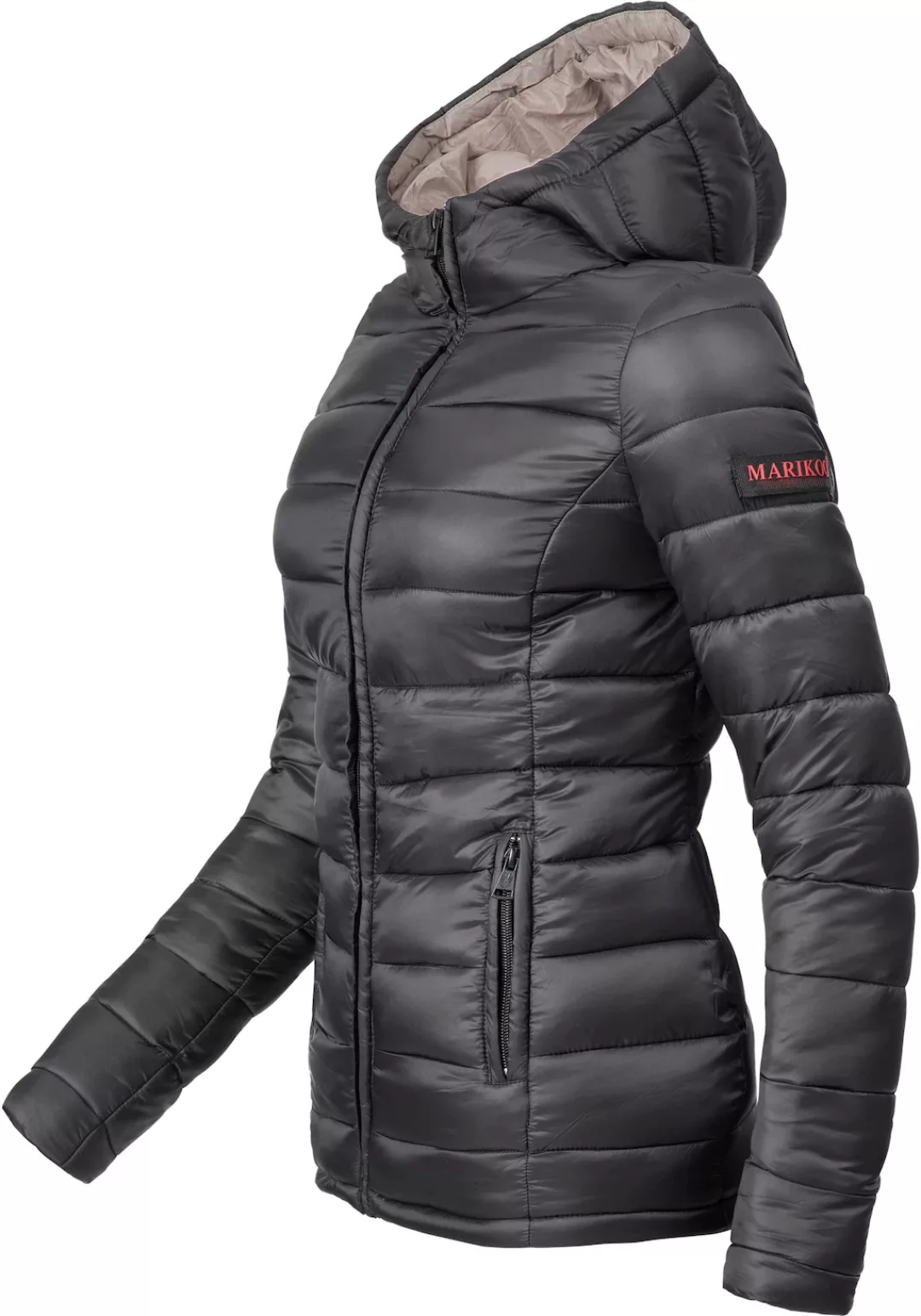 Marikoo Steppjacke "Luci", mit Kapuze, modische Damen Übergangsjacke mit gr günstig online kaufen