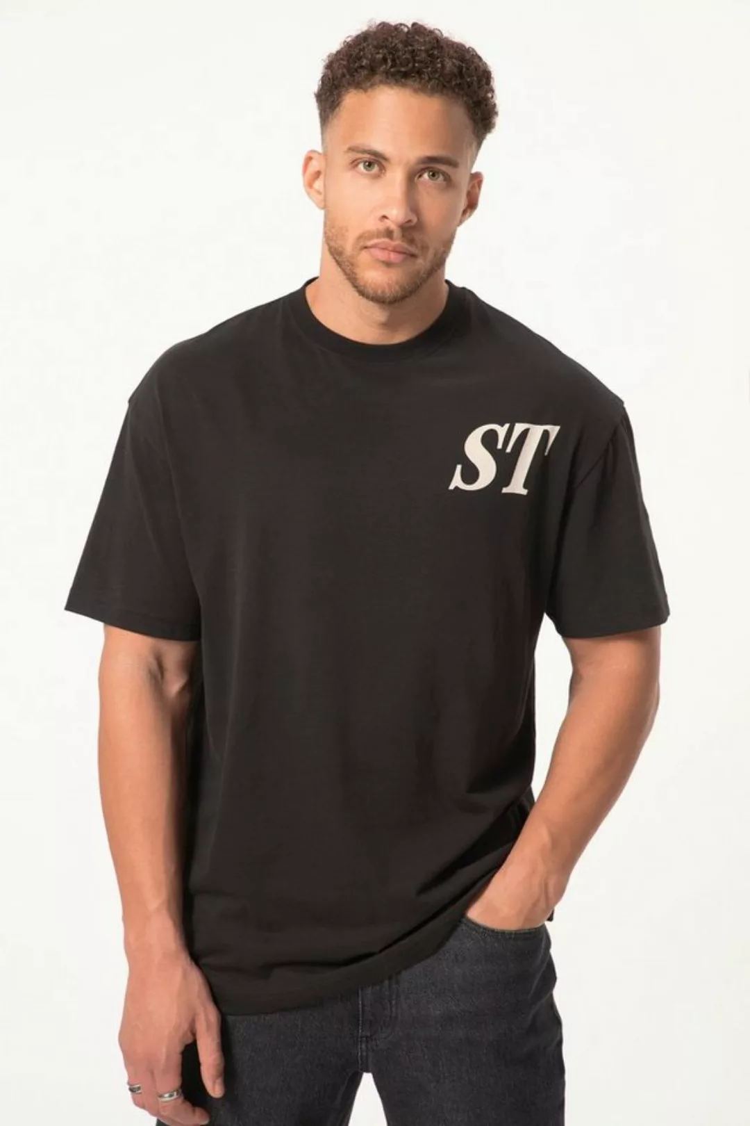 STHUGE T-Shirt STHUGE T-Shirt Halbarm oversized Prints bis 8 XL günstig online kaufen