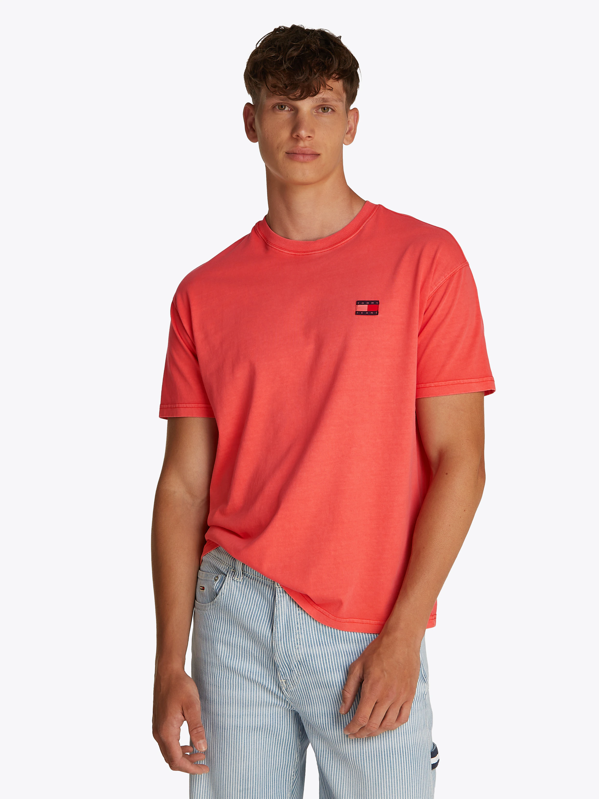 Tommy Jeans T-Shirt "TJM RLX TJ LABEL TEE" günstig online kaufen