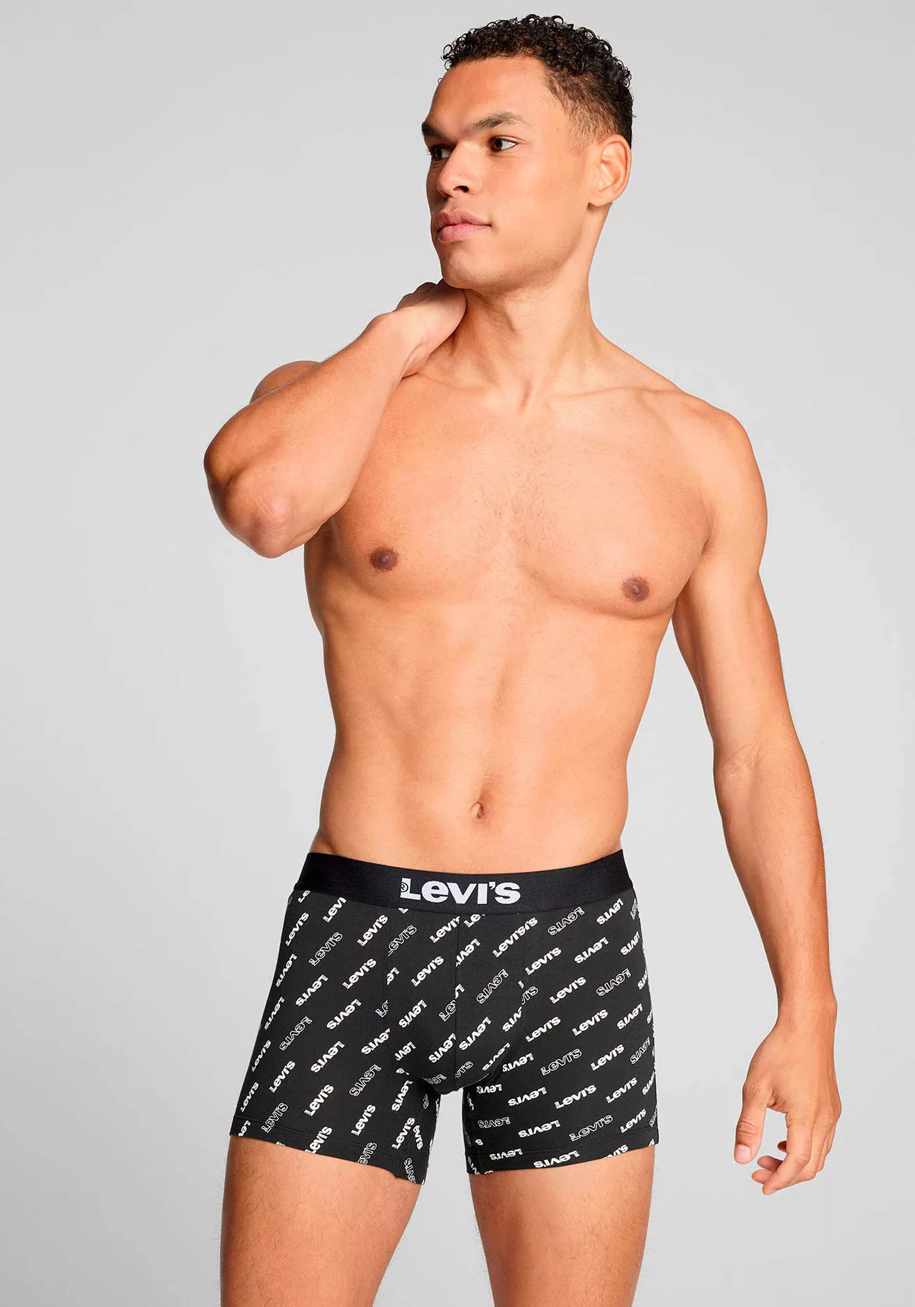 Levis Boxershorts "LEVIS MEN LOGO AOP BOXER BRIEF ORG CO 2P", (2er Pack), m günstig online kaufen