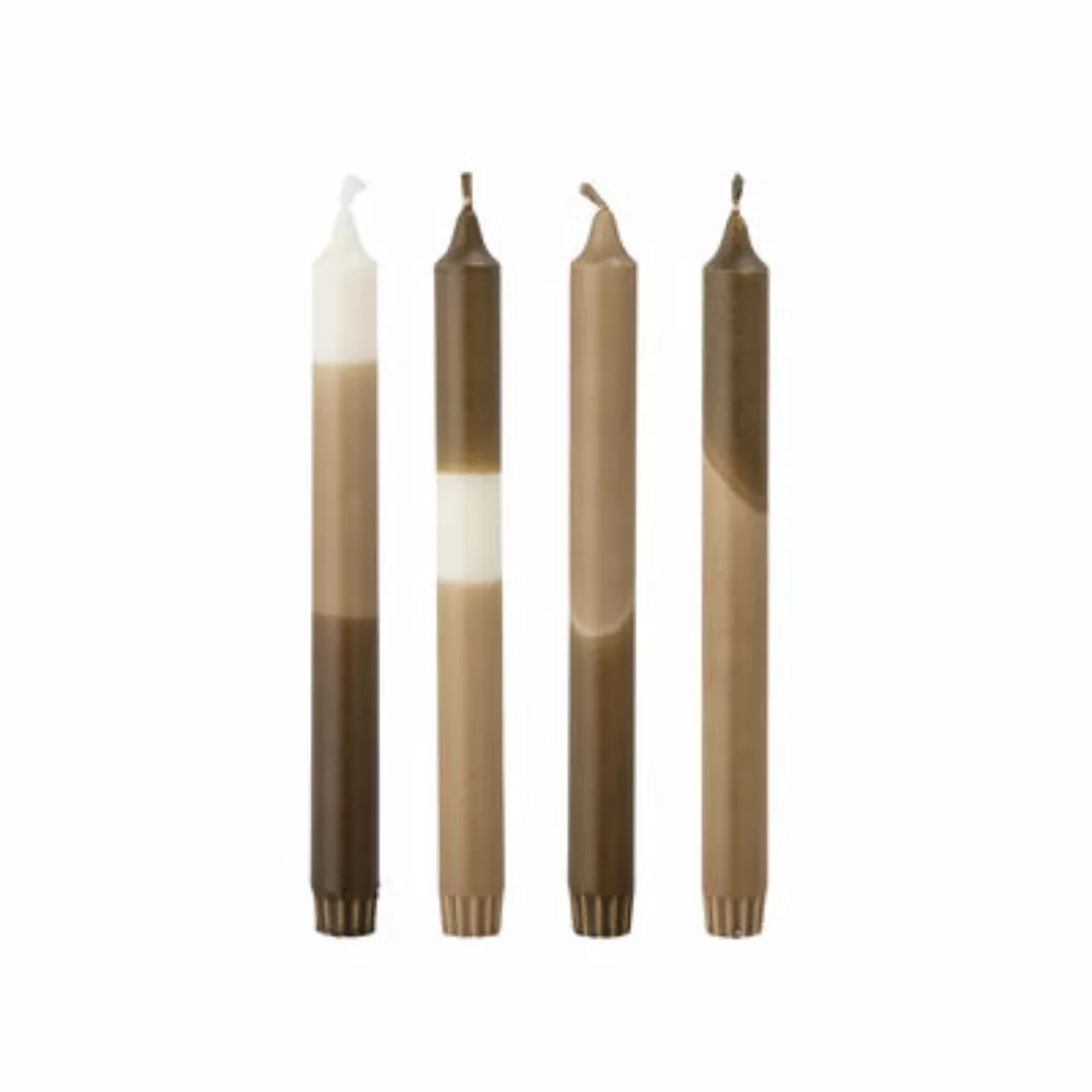 Kerzenleuchter Flikka plastikmaterial schwarz / Polyesterharz - L 13 x H 21 günstig online kaufen