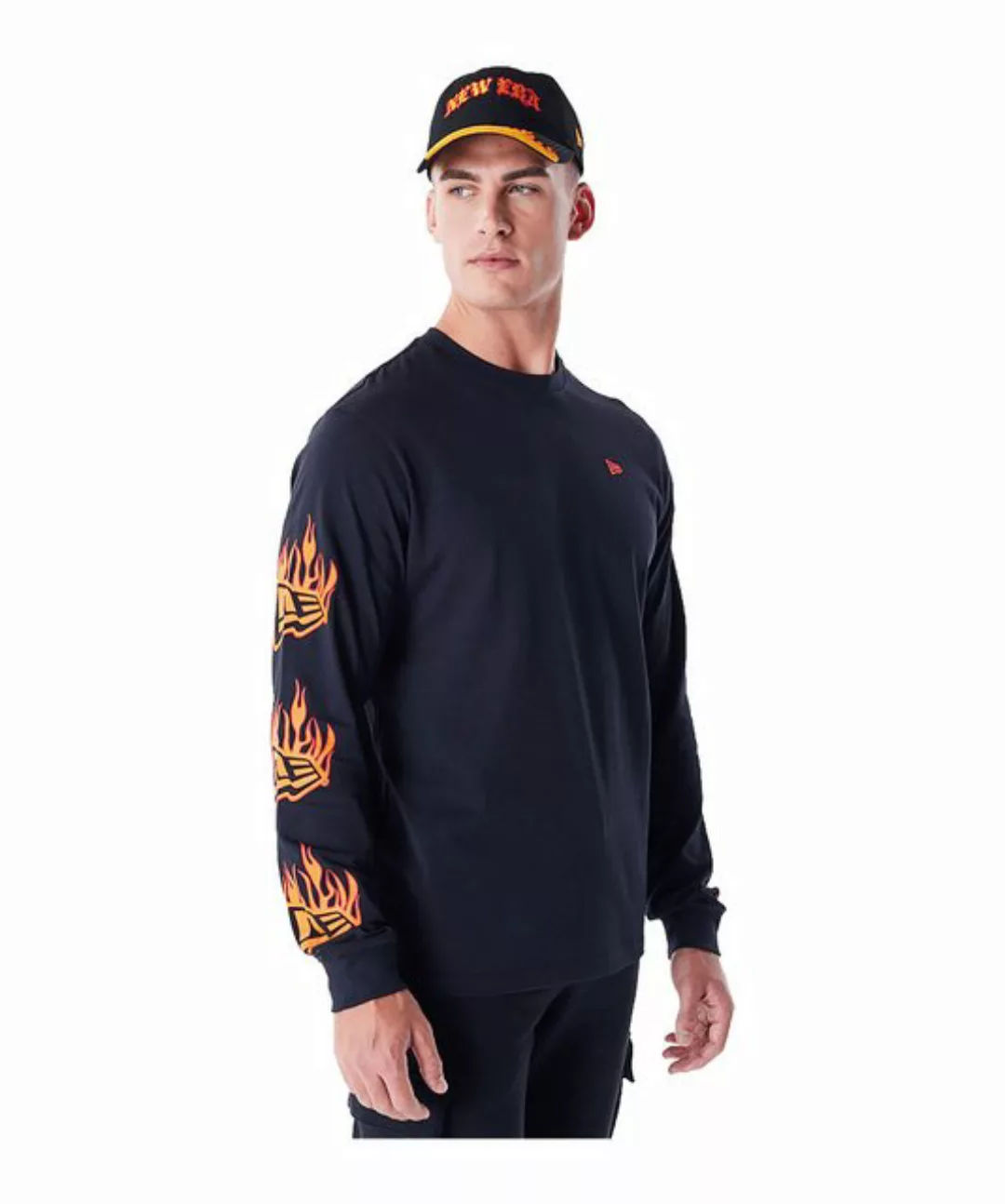 New Era T-Shirt Ne Flag Flame T-Shirt default günstig online kaufen