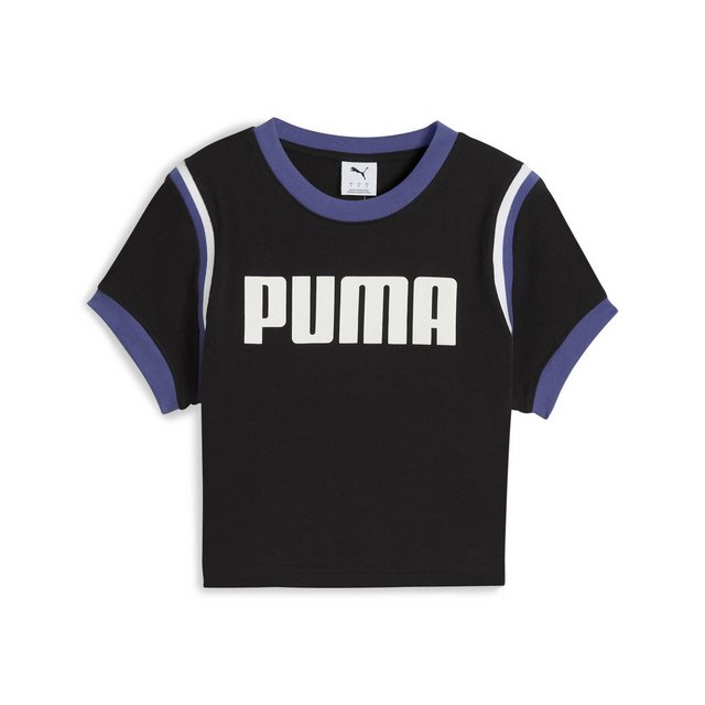 PUMA T-Shirt FUTURE.PUMA.ARCHIVE Kurzes figurbetontes T-Shirt Damen günstig online kaufen