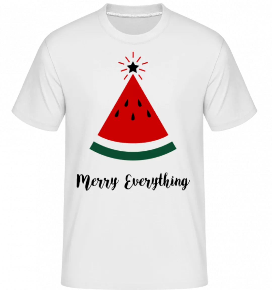 Merry Everything Christmas · Shirtinator Männer T-Shirt günstig online kaufen